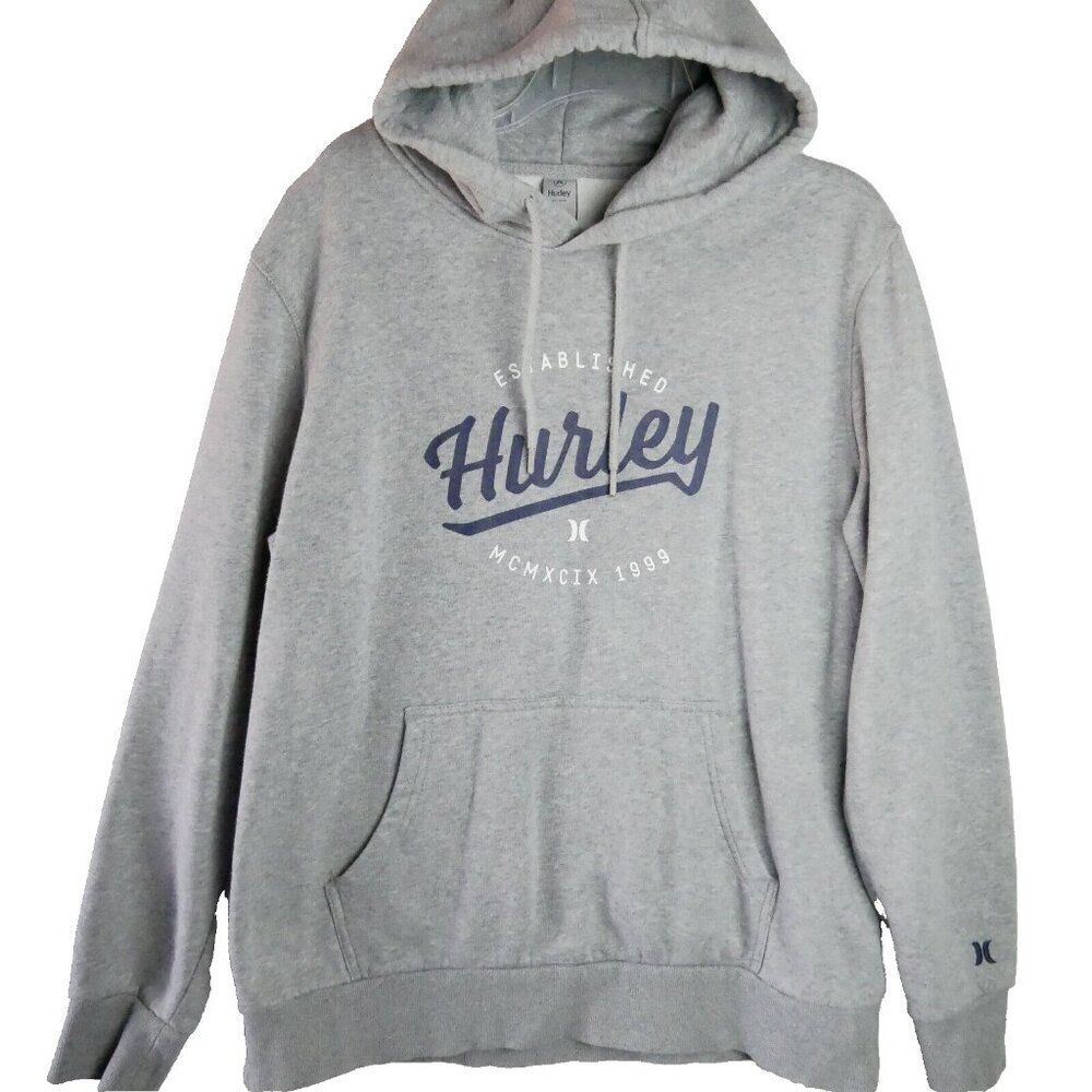 Hurley Pullover Hoodie Sweatshirt Mens Size XL Extra Large Gray